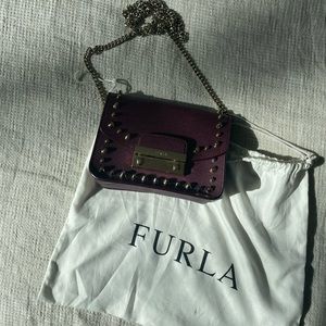 Furla Metropolis Crossbody Burgundy bag